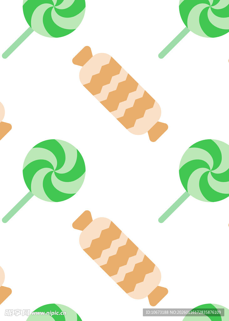 多彩棒棒糖图案背景