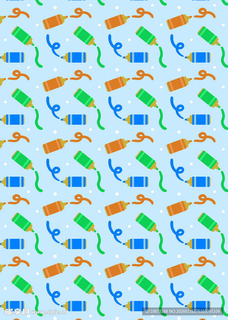 多彩鱼形图案背景设计