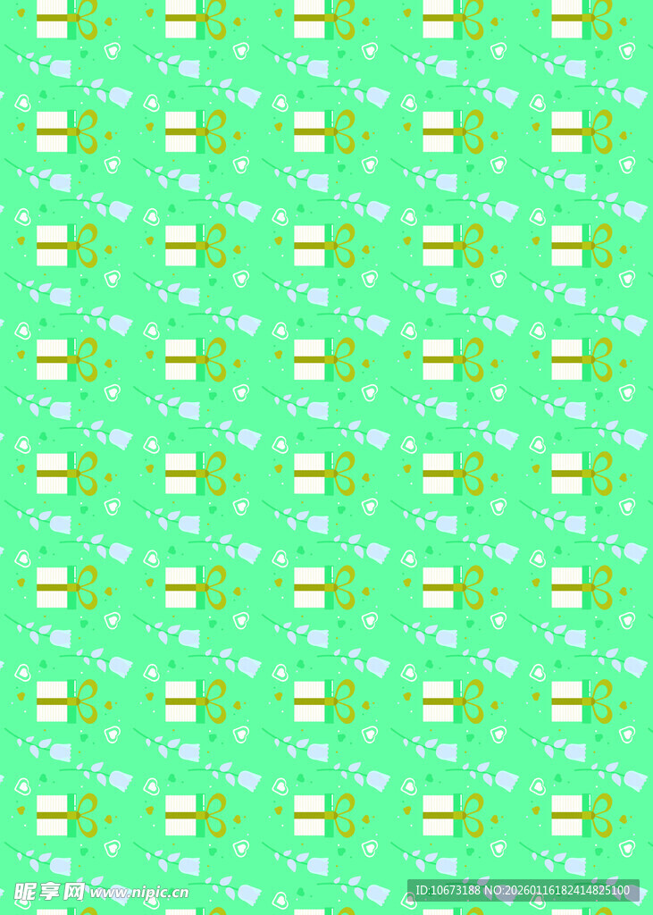 绿色几何图案背景纹理