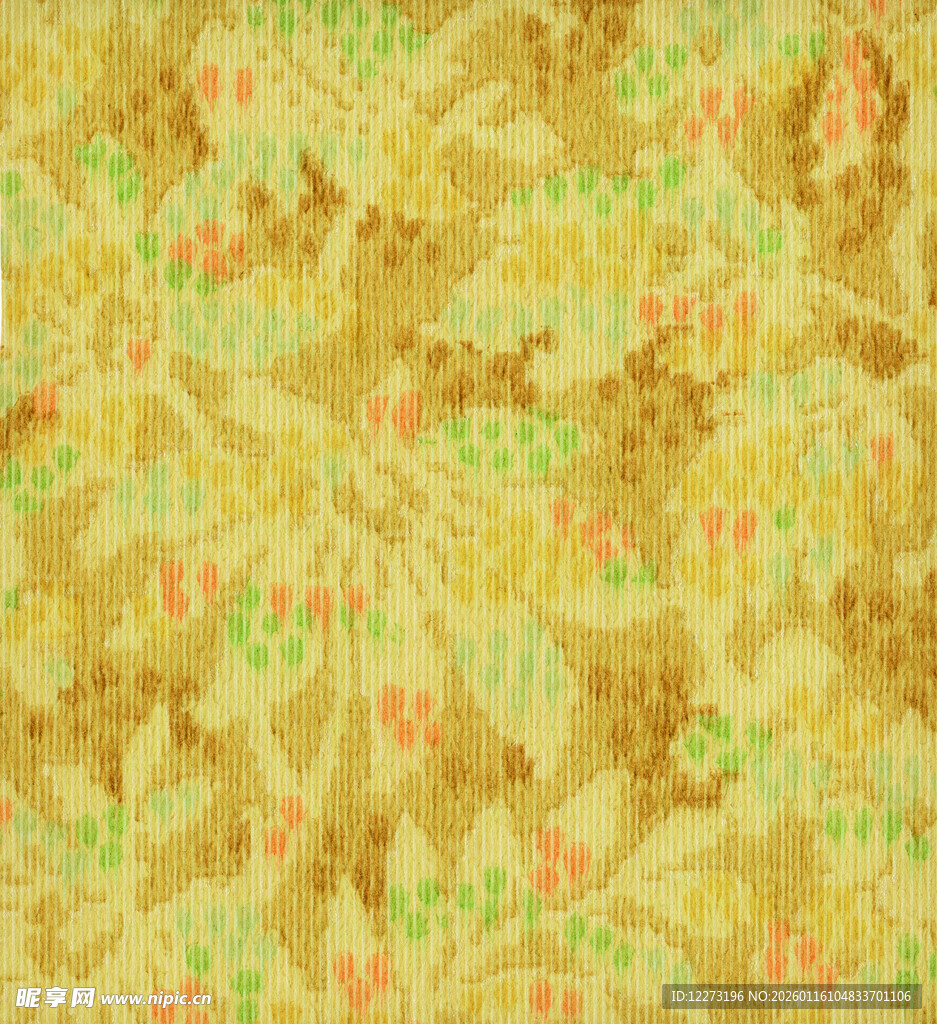 复古花卉纹理图案