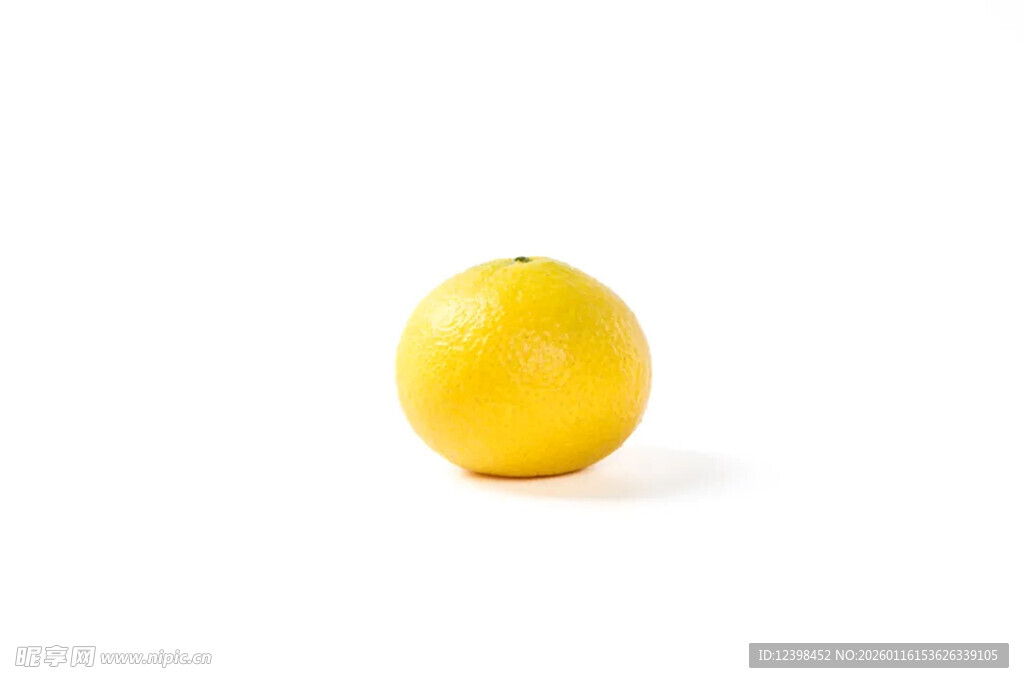 黄色柠檬静物特写