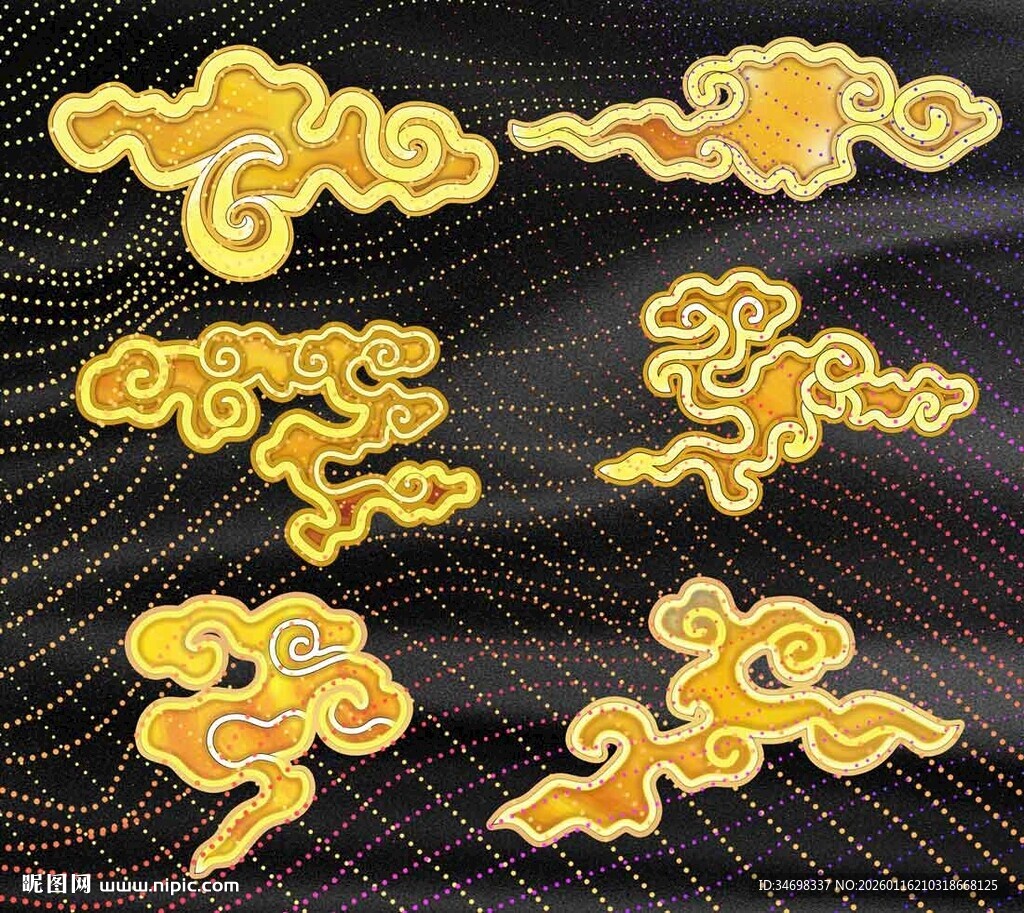 古典祥云花纹