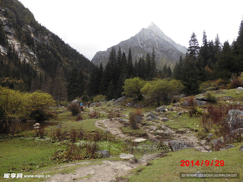 山间绿野 秀丽自然景致