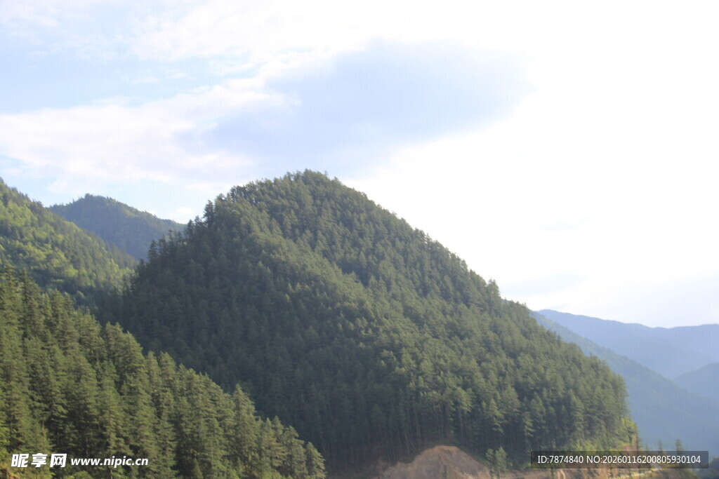 青山林海 自然美景如画