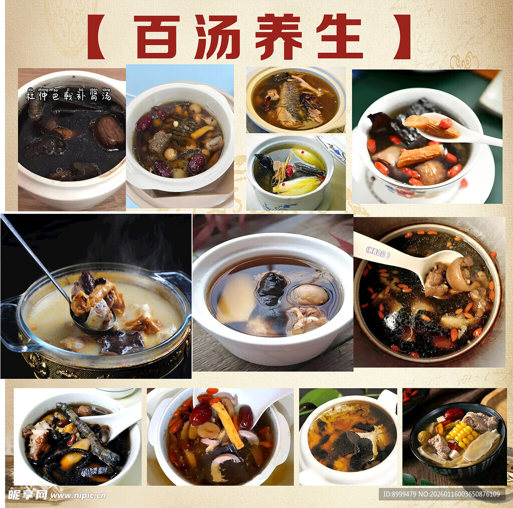 百汤养生