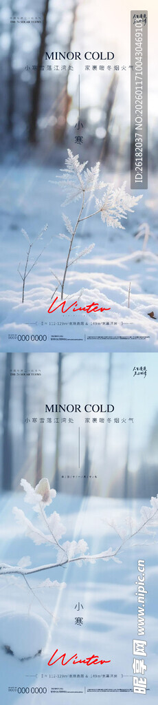地产小寒海报