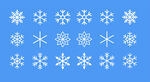 雪花图案