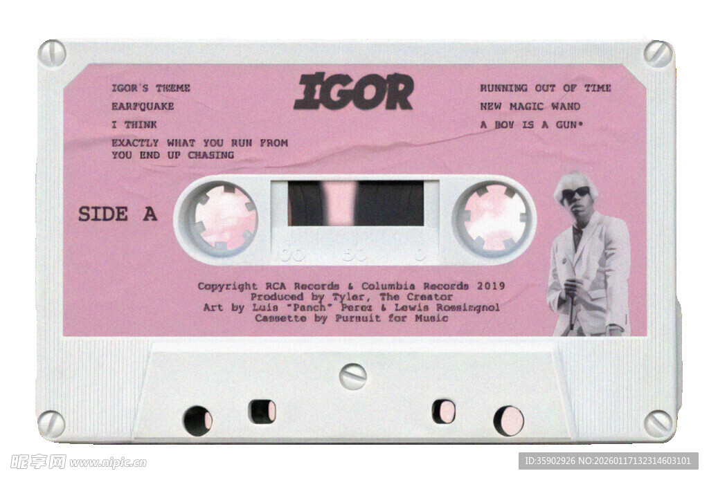 粉色Igor磁带