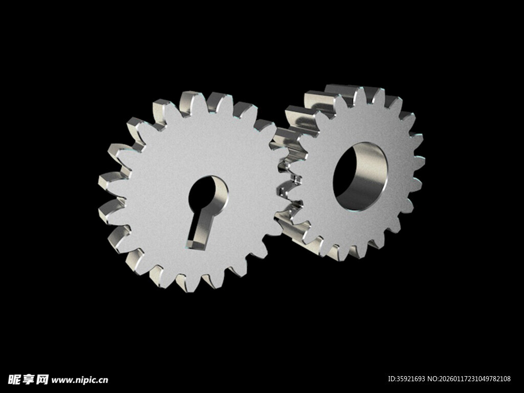 转动齿轮效果制作