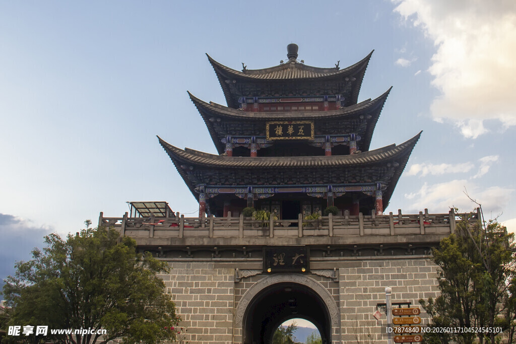 古雅城楼 尽显中式建筑之美