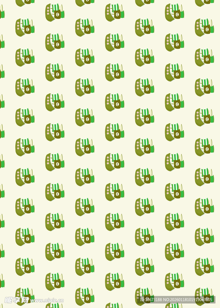 绿色青蛙图案背景纹理