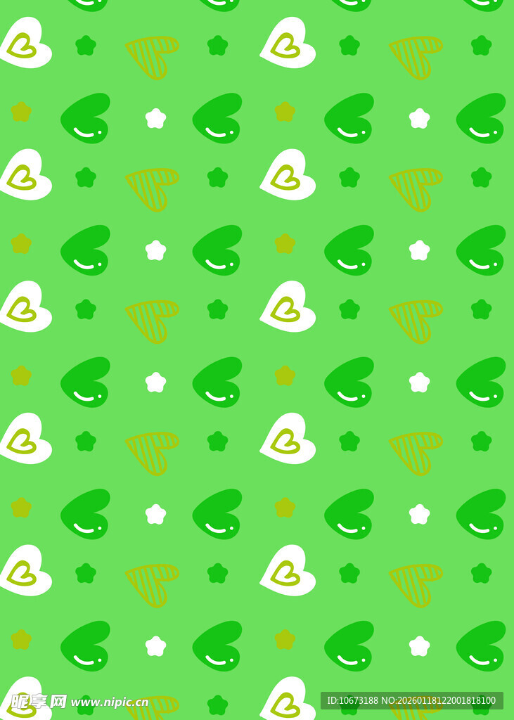 绿色青蛙图案背景纹理