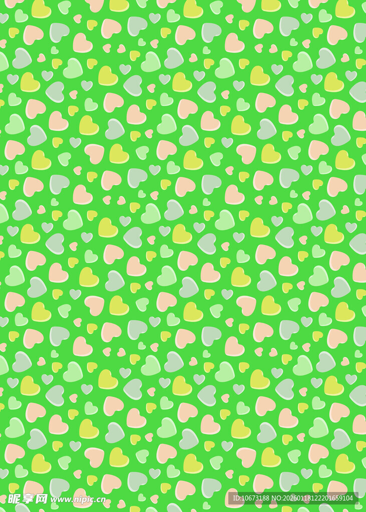 绿色碎花图案背景纹理