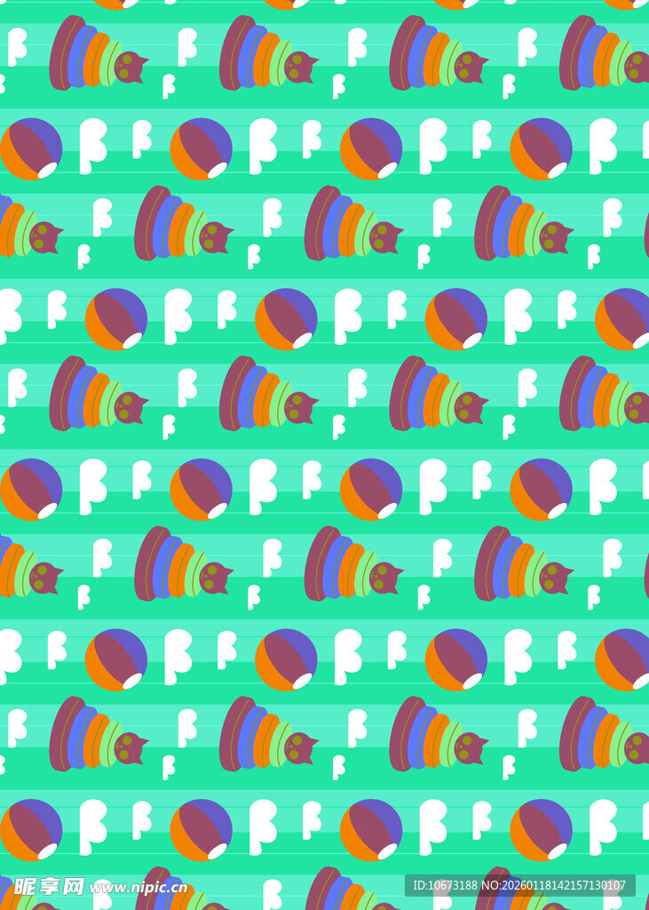 多彩几何图案背景纹理