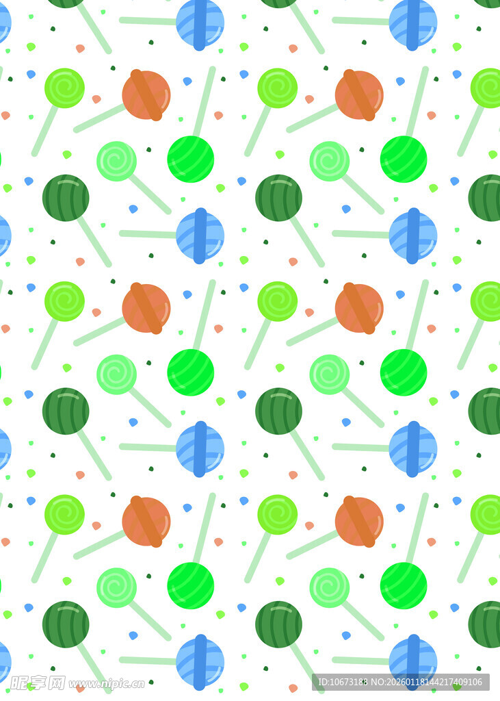 多彩几何图案背景纹理