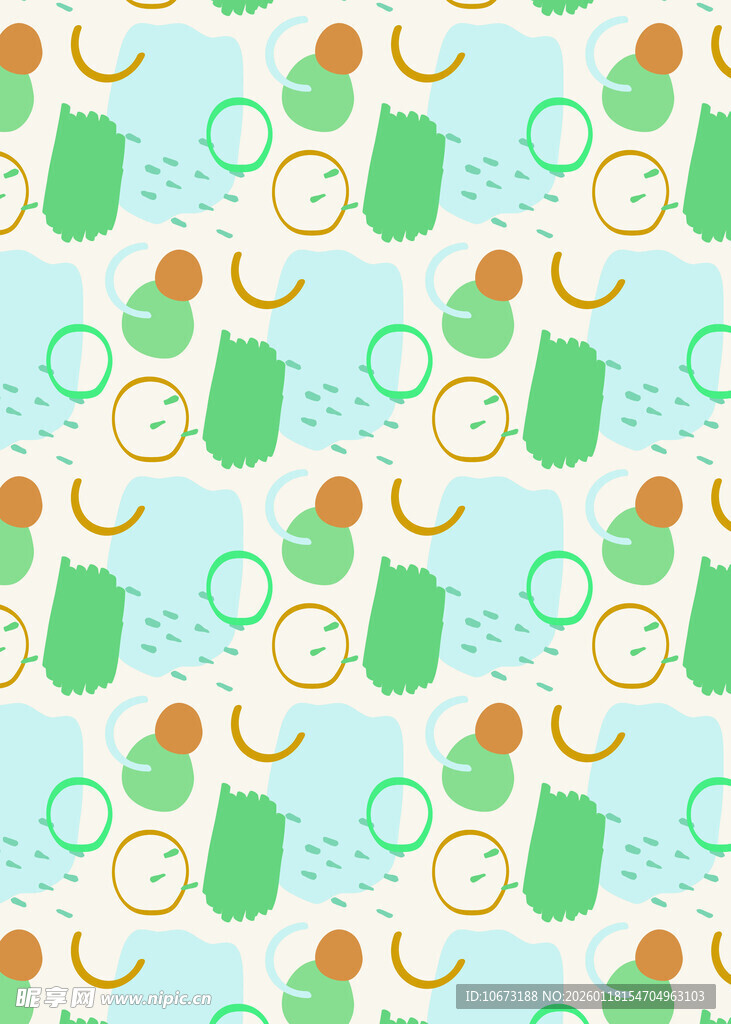 清新水果奶瓶图案背景