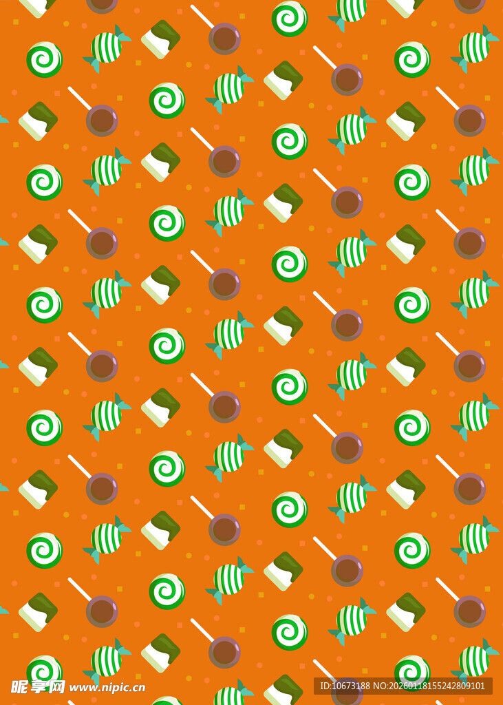 橙色背景几何图案纹理