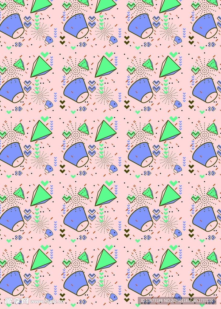 卡通风格小刺猬图案背景