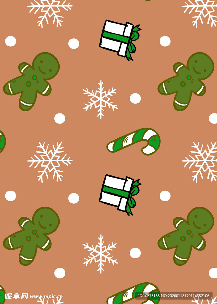 圣诞主题图案背景