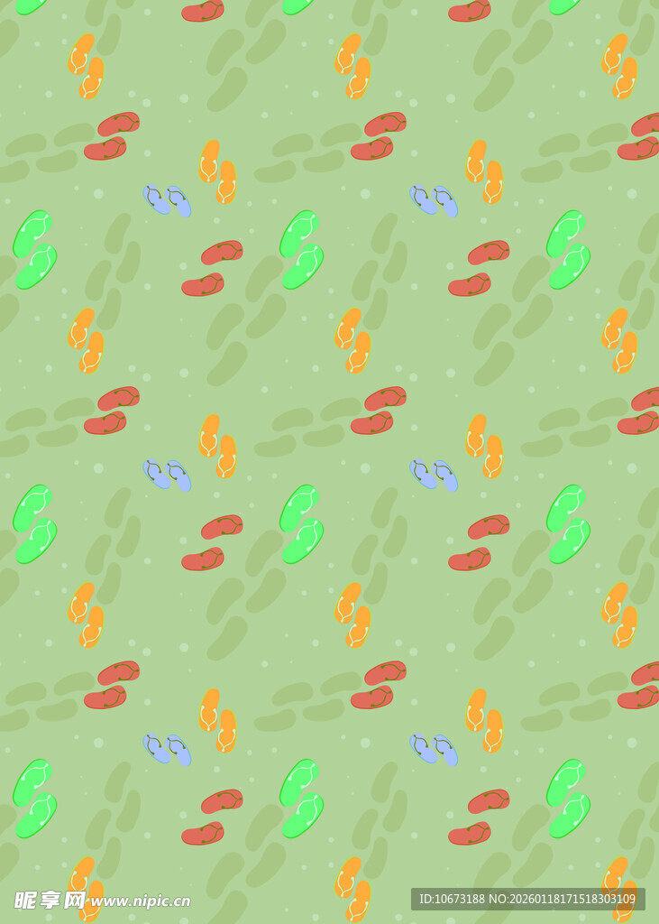 多彩小鱼图案背景纹理