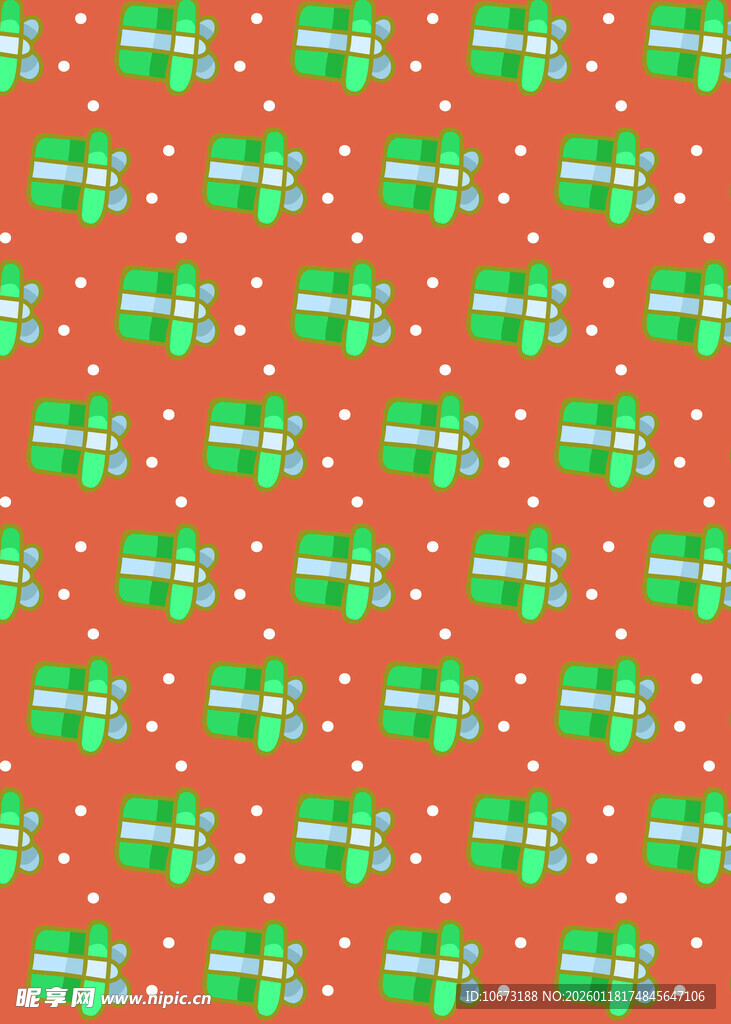 圣诞礼物图案背景