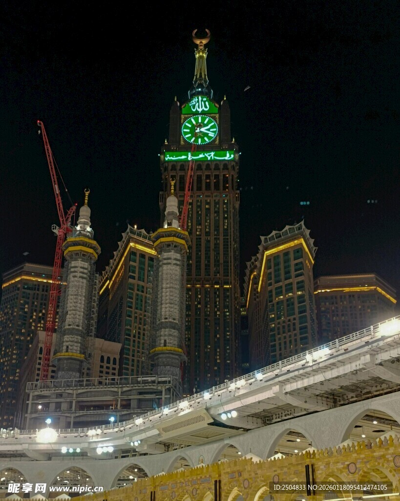 莫斯科克里姆林宫夜景