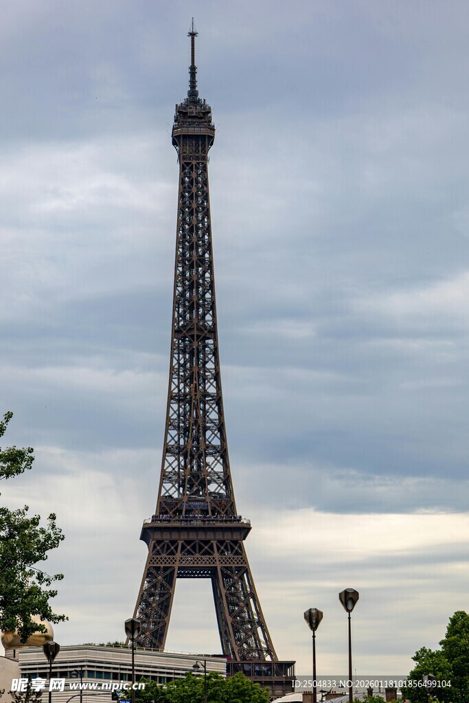 埃菲尔铁塔 城市天际线标志