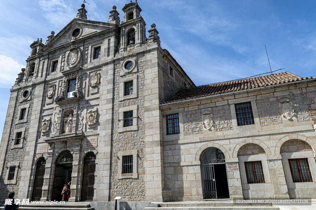 古老宏伟的欧式建筑