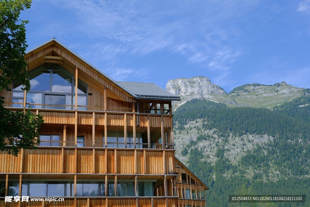 山间木 度假屋美景