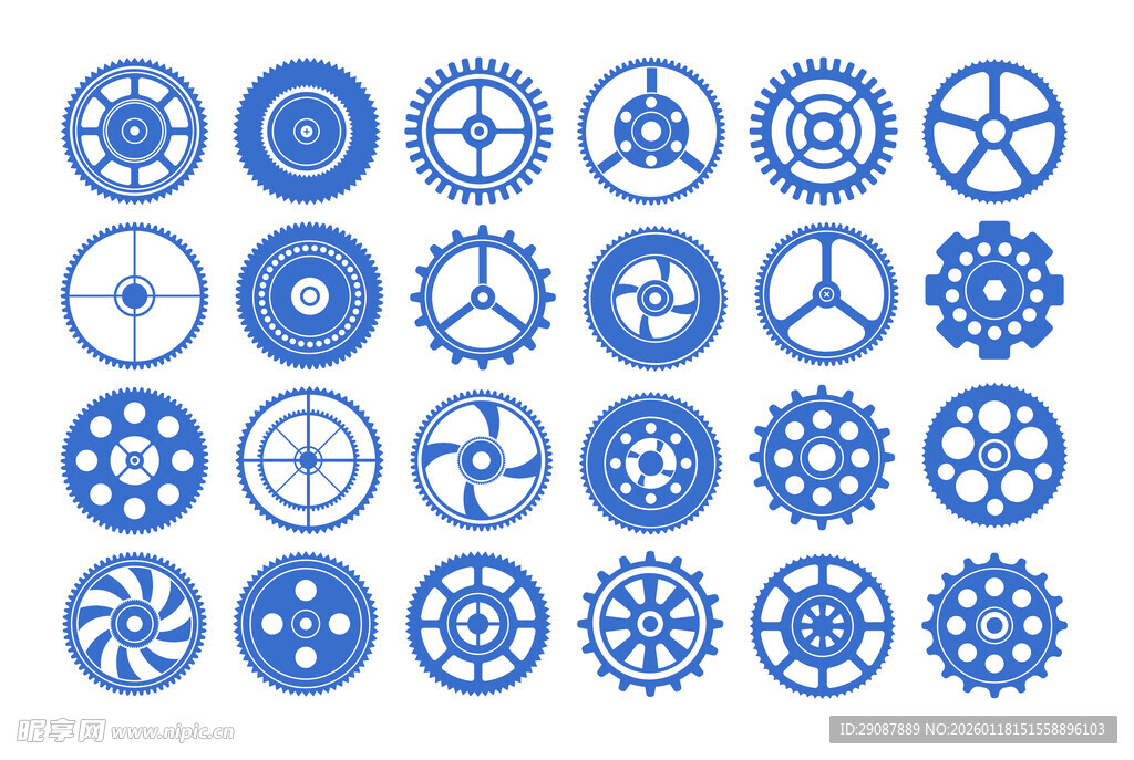 齿轮图案