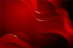 红色动感波浪背景