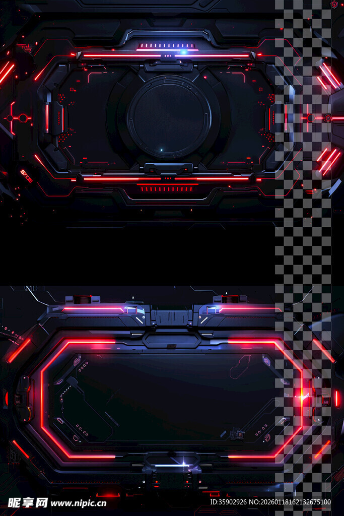 炫酷科技风电子设备边框