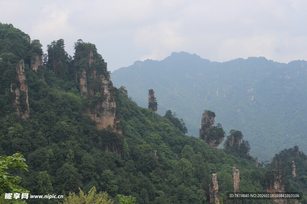 张家界奇峰美景