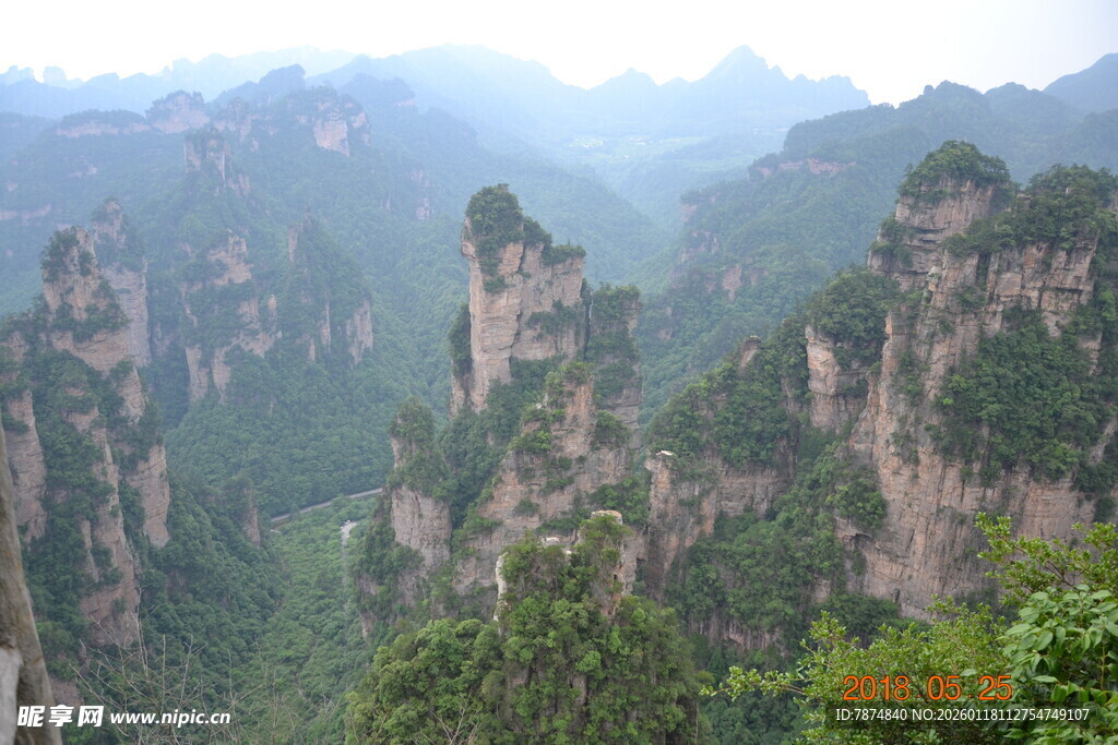张家界奇峰美景