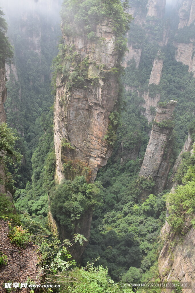 张家界奇峰异石景观