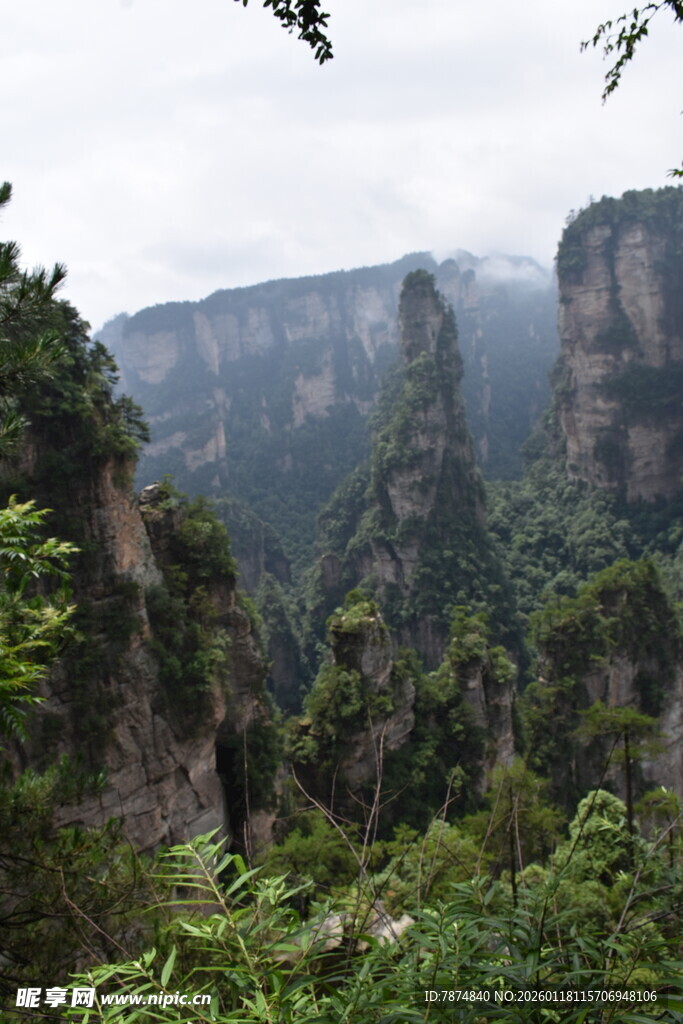 张家界奇峰异石景观