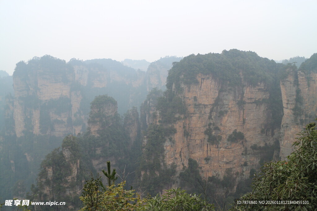 张家界奇峰美景