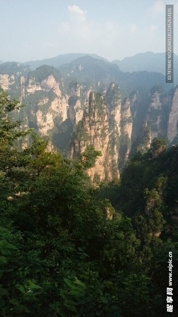 张家界奇峰美景