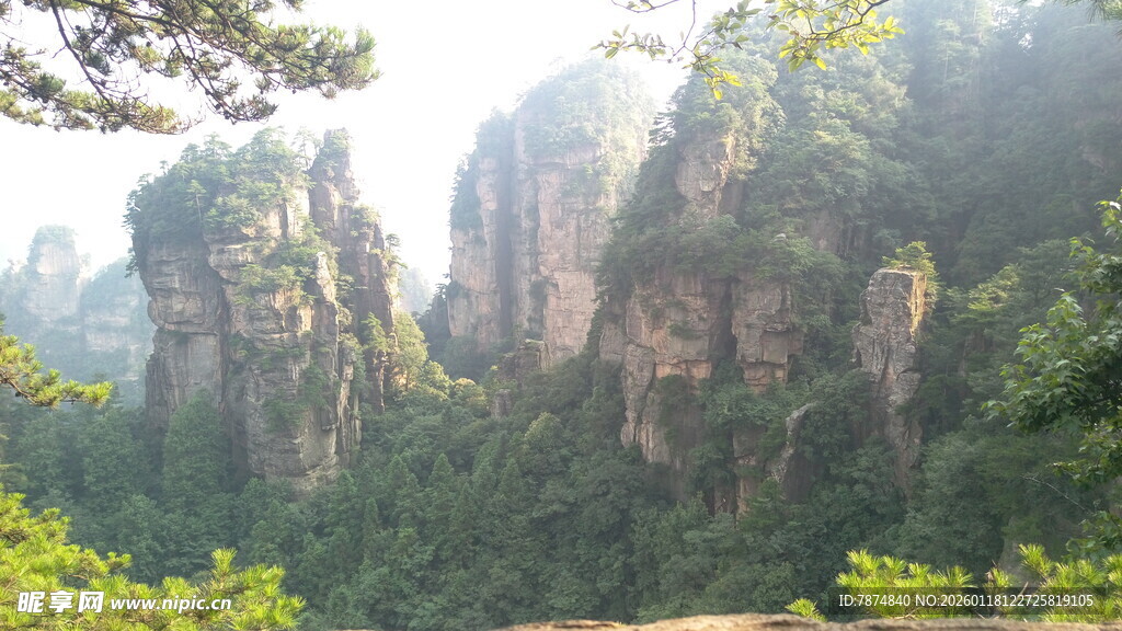 张家界奇峰美景