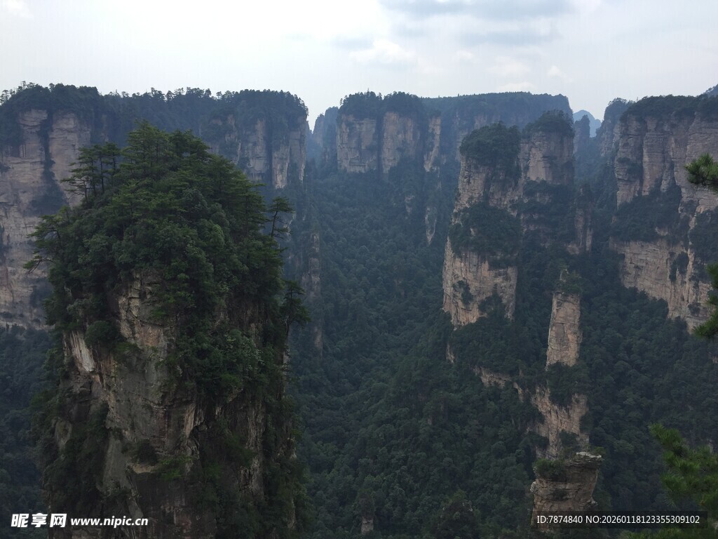 张家界奇峰景观