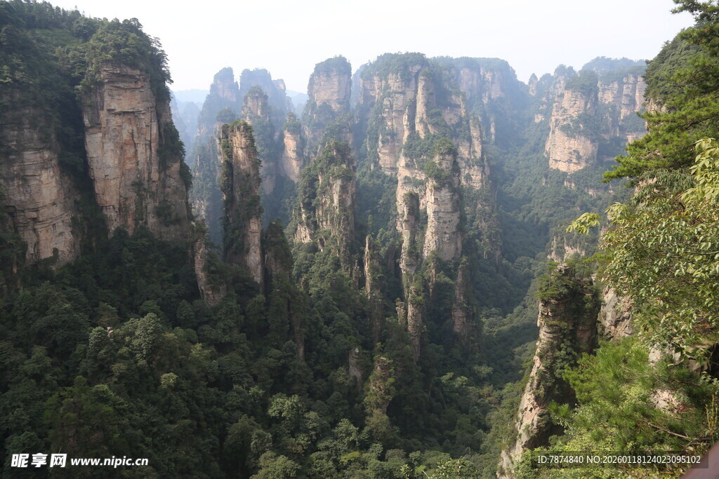 张家界奇峰异石景观