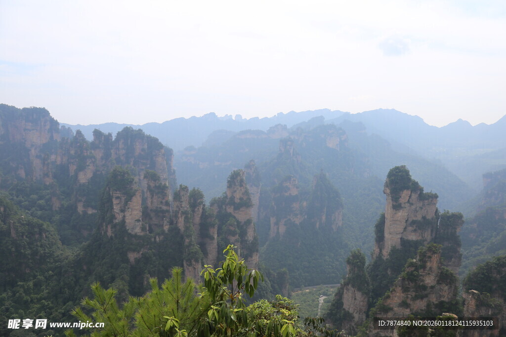张家界奇峰美景