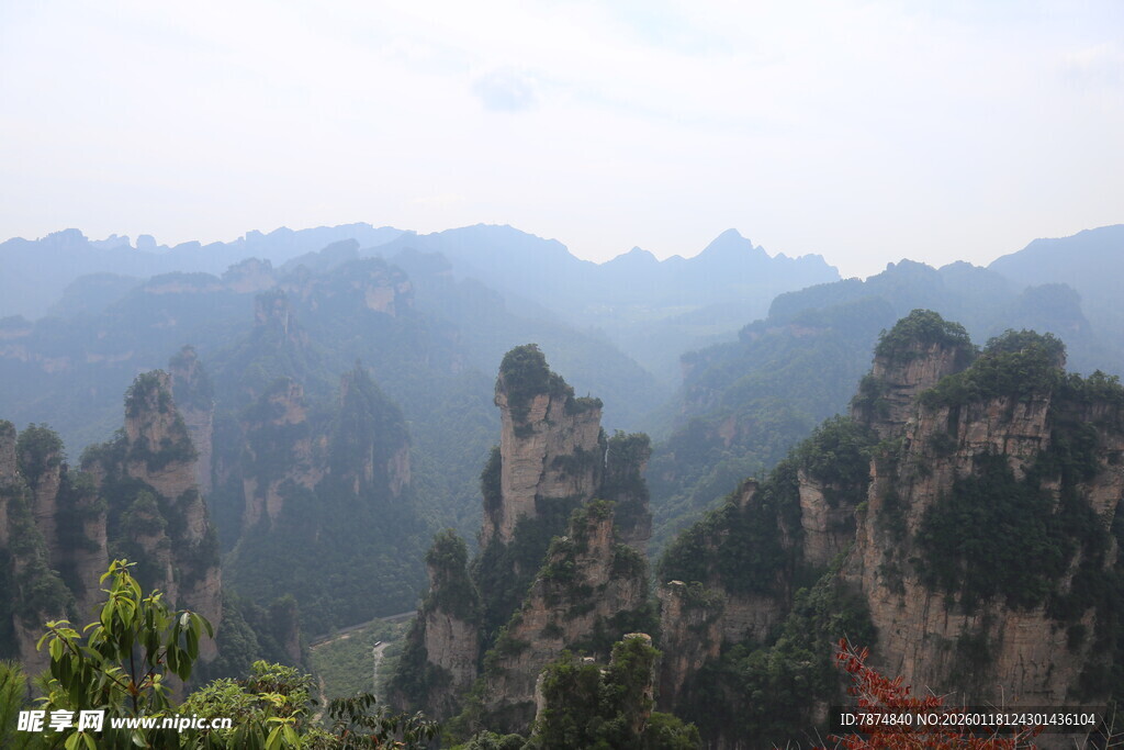 张家界奇峰美景