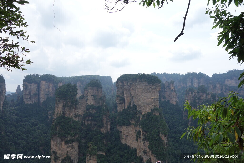 张家界奇峰美景