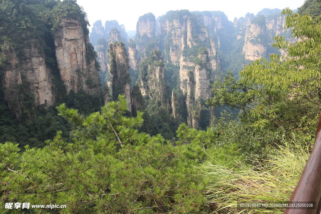 张家界奇峰异石景观