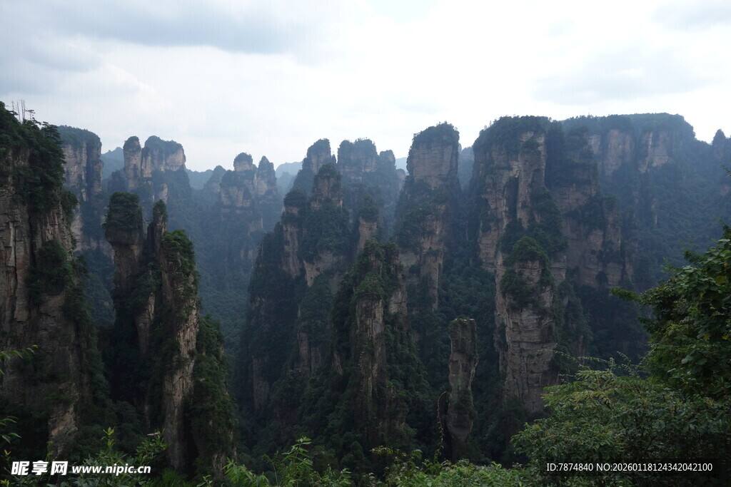 张家界奇峰景观