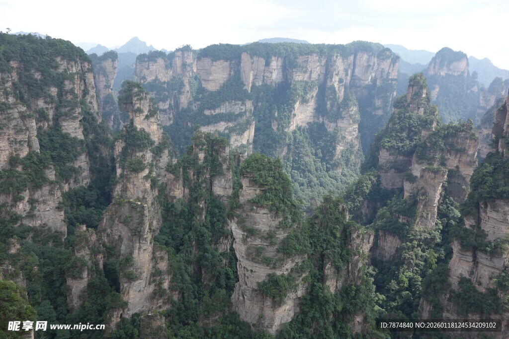 张家界奇峰异石景观
