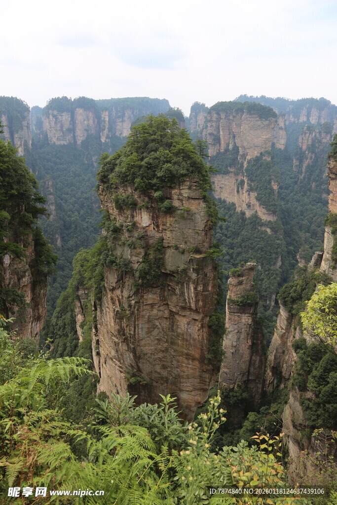 张家界奇峰异石景观