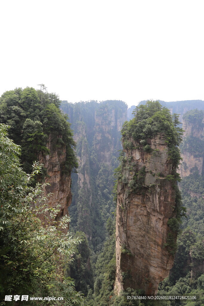 张家界奇峰美景