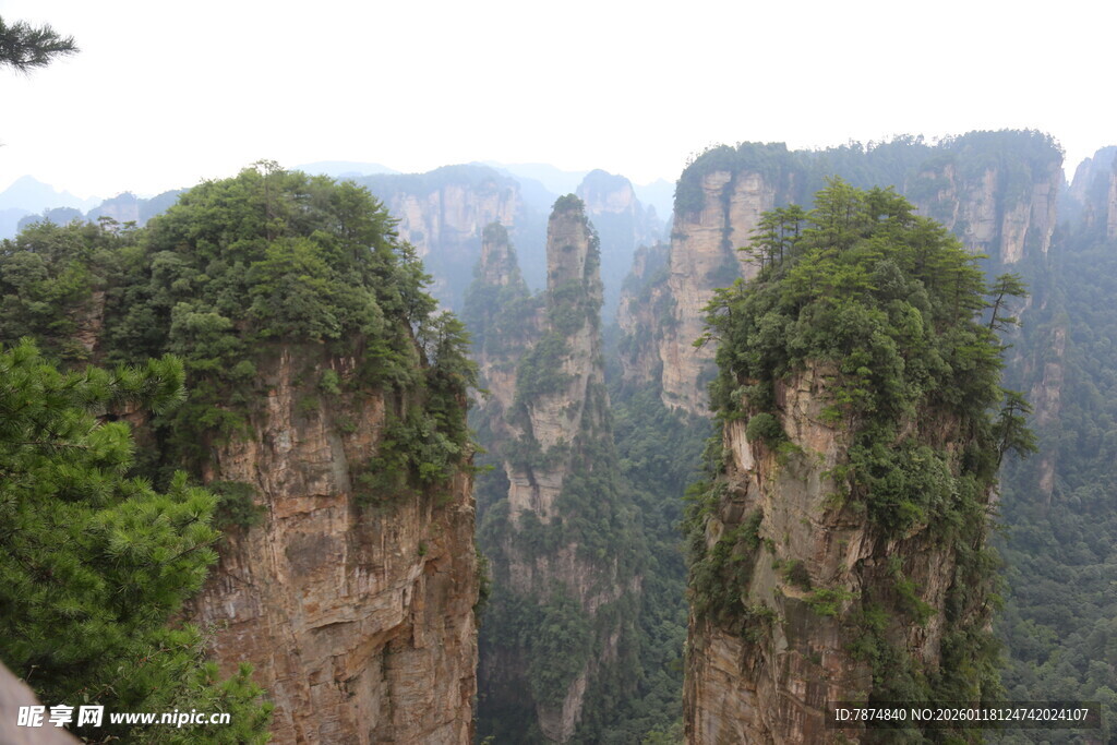 张家界奇峰异石景观